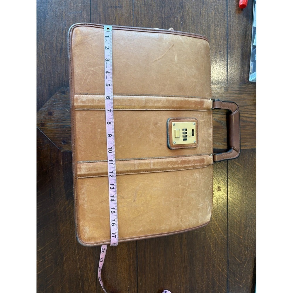Coach || Briefbag Gladstone Style Briefcase Style 5420 British Tan - Picture 12 of 14